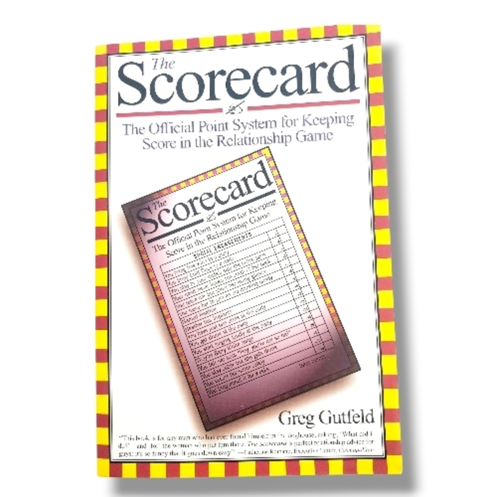 THE SCORECARD BY GREG GUTFELD - POINT SYSTEM RELATIONSHIP GAME - TRADE PB; 1997